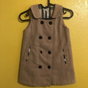 Girl burberry coat